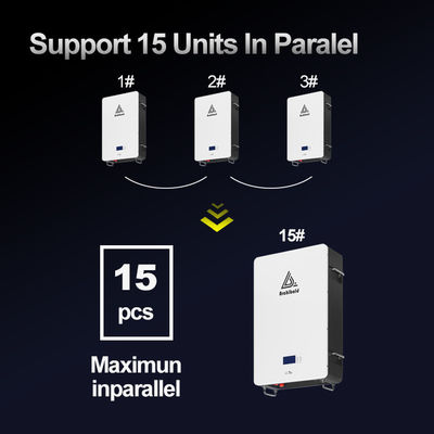 Hybrydowa sieć zasilania Lifepo4 Home Bateria 48V 200ah 10Kwh 51.2v 300ah Baterie litowo-jonowe z WIFI