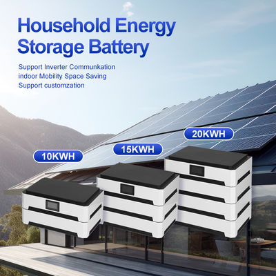 Metalowa obudowa Litowo-jonowa 51.2V Dom komercyjny System magazynowania baterii energii słonecznej 10kwh
