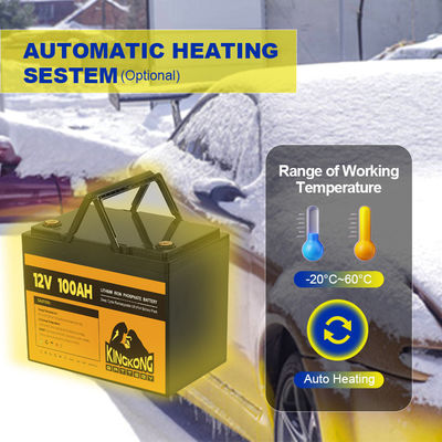 12.8V 12V Lifepo4 Bateria 50Ah 100Ah 200Ah 300Ah Do Systemu Słonecznego RV Elektryczny Samochód Skuter Motocykl B