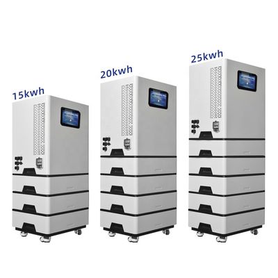 Połączenie z siecią hybrydową, zestawiona inteligentna bateria magazynowa energii 10kw 15kw 20kw 30kw 35kw