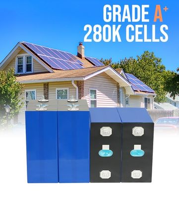System magazynowania energii słonecznej 12V 24V 48V z baterią litowo-jonową OEM 3.2V 280Ah 304Ah 340Ah