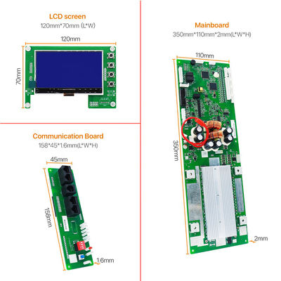 16S 48V Smart BMS dla systemów słonecznych 100A 200A System zarządzania baterią LiFePO4