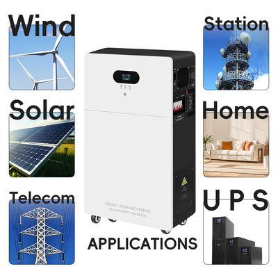 Mocny zasięg mocy wyjściowej 5-10 kWh System akumulatorów do magazynowania energii słonecznej dla urządzeń poza siecią