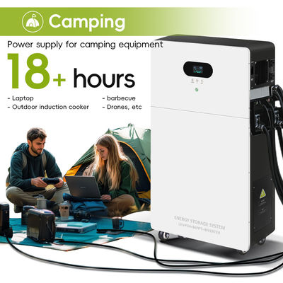 Bank elektrowni All In One Inverter Hybrid Off Grid AC 5kw 10kw 15kw 20kw System akumulatorowy LiFePO4