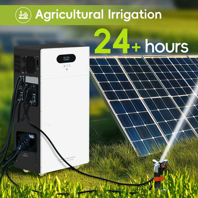 Bank elektrowni All In One Inverter Hybrid Off Grid AC 5kw 10kw 15kw 20kw System akumulatorowy LiFePO4