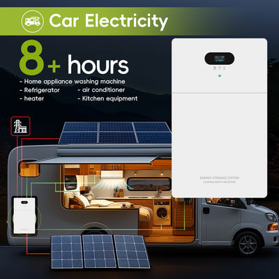 Mocny zasięg mocy wyjściowej 5-10 kWh System akumulatorów do magazynowania energii słonecznej dla urządzeń poza siecią
