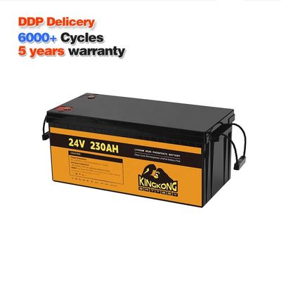 24V 50Ah 60Ah 100Ah 200Ah 230Ah 300Ah 400Ah 460Ah Żelazna bateria litowa LifePo4 z BMS