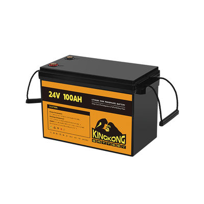 24V 50Ah 60Ah 100Ah 200Ah 230Ah 300Ah 400Ah 460Ah Żelazna bateria litowa LifePo4 z BMS