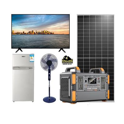 500W/1KW akumulatory litowe Przenośny generator systemu energii słonecznej do telewizora domowego i oświetlenia
