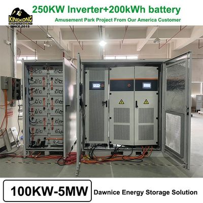 200kw 300kw 200kwh 500kw Bateria słoneczna 150kw 6m Kabel PV System hybrydowego przechowywania energii