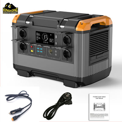 Elektrownia awaryjna zewnętrzna o mocy 2400w z typem baterii LiFePO4 i szybkim czasem ładowania
