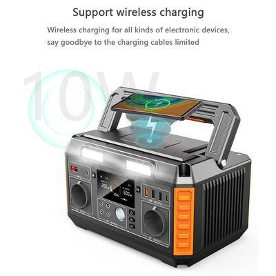 Dostosowalna 700W przenośna elektrownia słoneczna z baterią litowo-jonową i 520WH