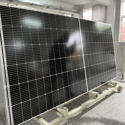 Certyfikat CE TUV 450 Watt Panele słoneczne do 3 diod MC 4 25 pojedynczy kryształ krzemowy
