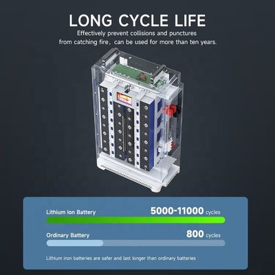 Akumulator Lfp słoneczny 48V Volt 100Ah 200Ah 300Ah Lifepo4 10Kwh 15Kwh 5Kw Akumulatory Litowe Akumulator na kółkach