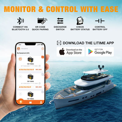 Bateria litowo-jonowa z głębokim cyklem życia