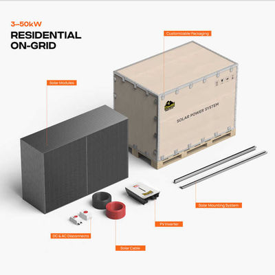 10 12 15Kw Baterie słoneczne Elektryczność gospodarstwa domowego System magazynowania energii z Lifepo4