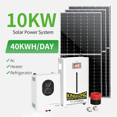 Kompletny pakiet do domu, magazyn energii, użycie 10 kWh, 30 kWh, akumulator, zasilanie poza siecią, hybrydowy dla domu, panele, montaż na dachu, system energii słonecznej