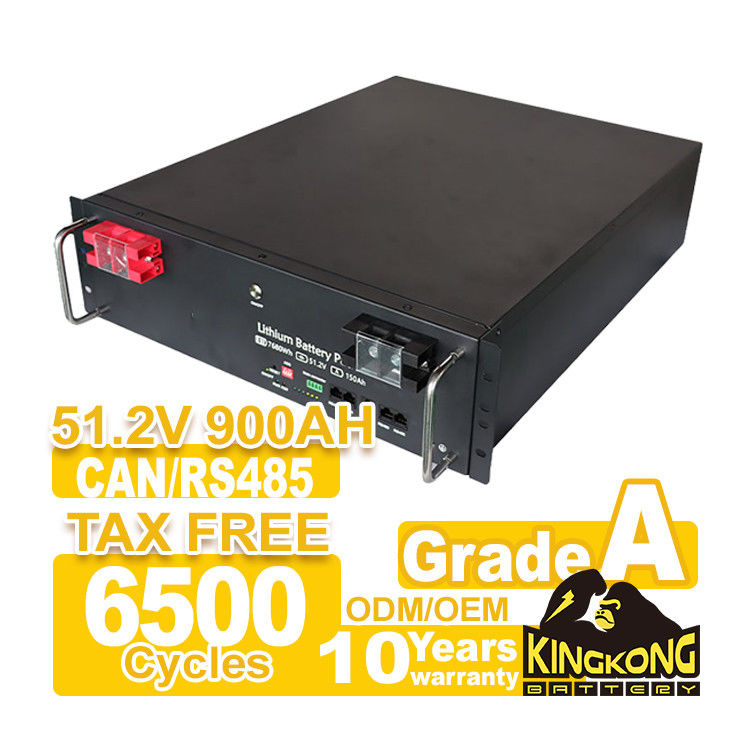 48V 150Ah 6000 cykli Litowa bateria do magazynowania energii słonecznej dla stacji bazowej telekomunikacyjnej