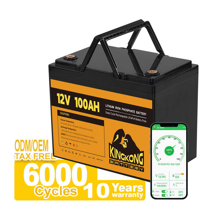 100% szybkość rozładowania 24v 200Ah bateria litowo-jonowa do głębokiego cyklu magazynowania energii słonecznej