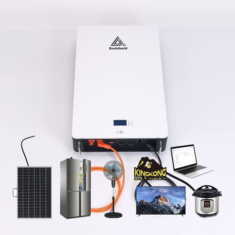 Z dala od sieci Home Energy Storage 48V 200ah 10Kwh 12v 300ah Li-ion Li-ion Baterie z Wi-Fi