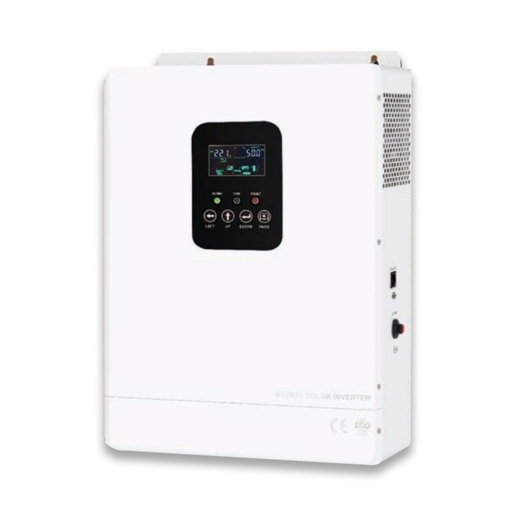 24V 48V Pure Sinus Wave Hybrid Solar Inverter 4 6KW 7KW 8KW 10KW Podwójna moc wyjściowa 420*310*110M