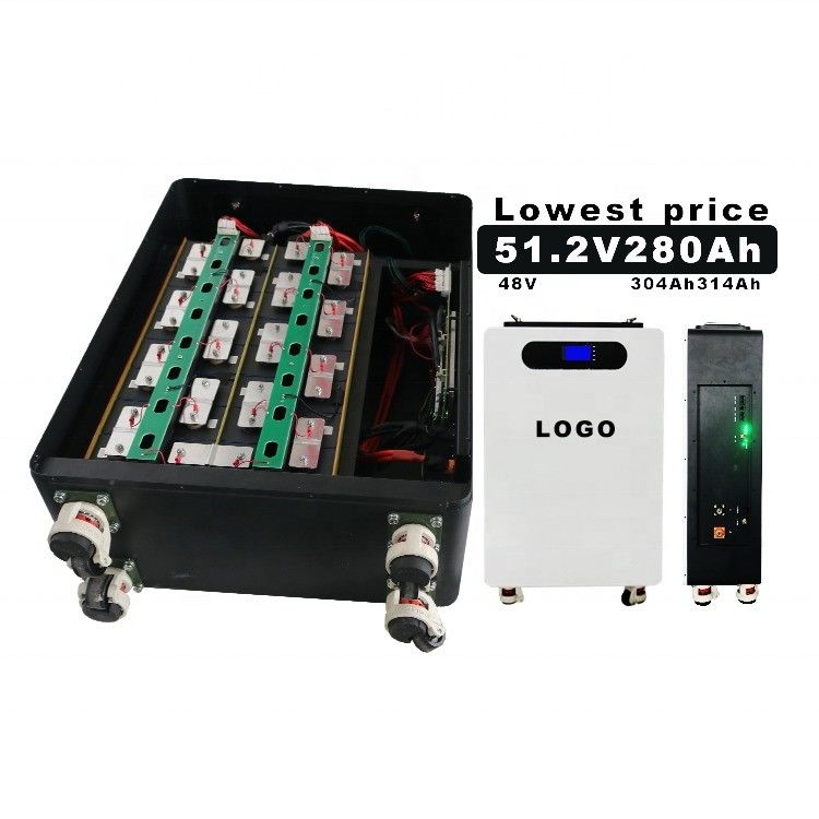 24V 48V 230AH 280AH 16s DIY akumulator pudełko do zamówienia OEM pudełko 15kwh Lifepo4 bateria