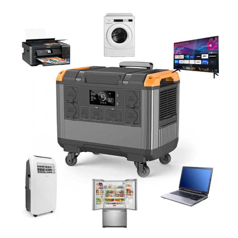 LiFePO4 Bateria EU 230V Dom UPS 3000W Generator słoneczny do obozowania i potrzeb awaryjnych