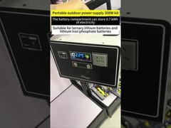 Zestaw akumulatorów na ścianie