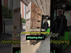 System magazynowania energii z ogniw słonecznych wysłany z Guangzhou do naszego agenta.