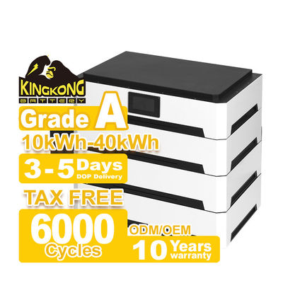 Metalowa obudowa Litowo-jonowa 51.2V Dom komercyjny System magazynowania baterii energii słonecznej 10kwh