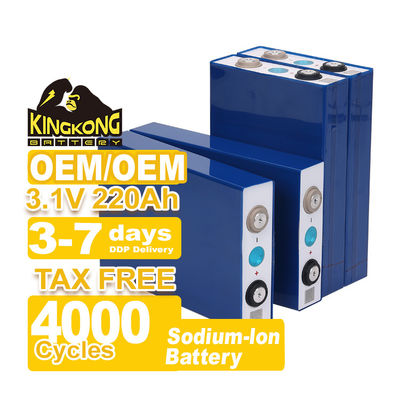 Na Sodium Ion Battery Cell 3.1v 220ah dla roweru elektrycznego Temperatura pracy -10C